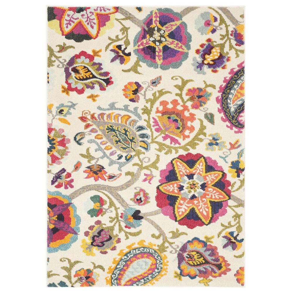 Safavieh Monaco MNC229A-24 2'2" x 4' Ivory/Multi Area Rug