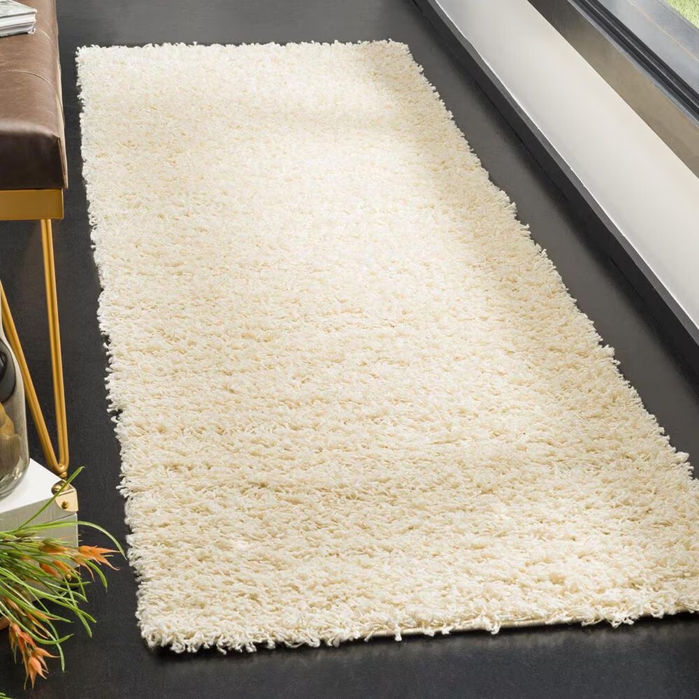 Safavieh Florida Shag SGA119I-28 2'3" x 8' Ivory Runner
