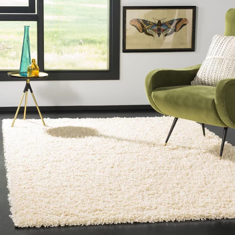 Safavieh Florida Shag SGA119I-10 10' x 14' Ivory Area Rug