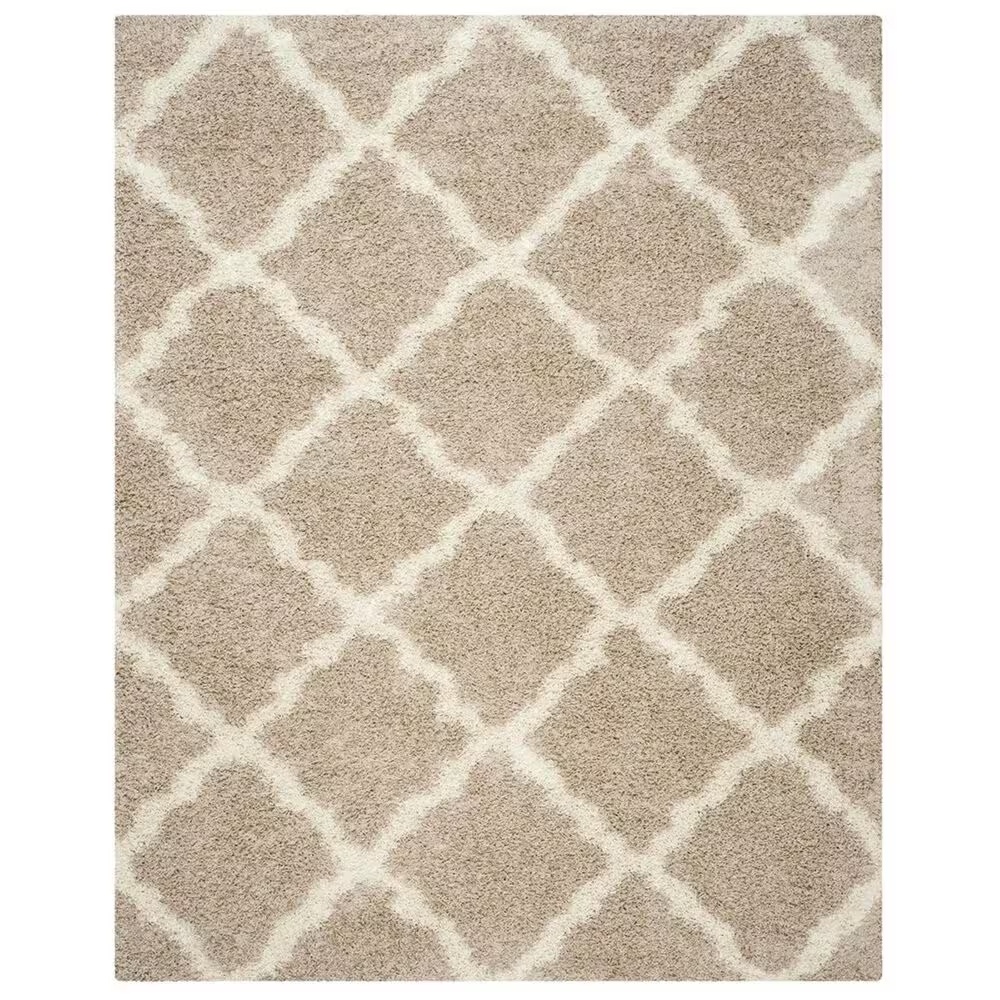 Safavieh Dallas Shag SGD257D-10 10' x 14' Beige/Ivory Area Rug