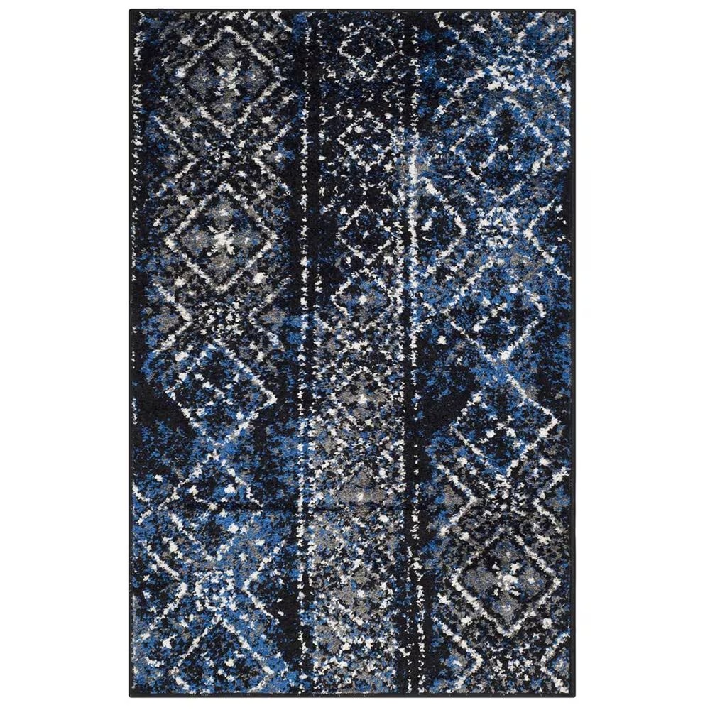 Safavieh Adirondack ADR111A-24 2'6" x 4' Silver/Black Area Rug