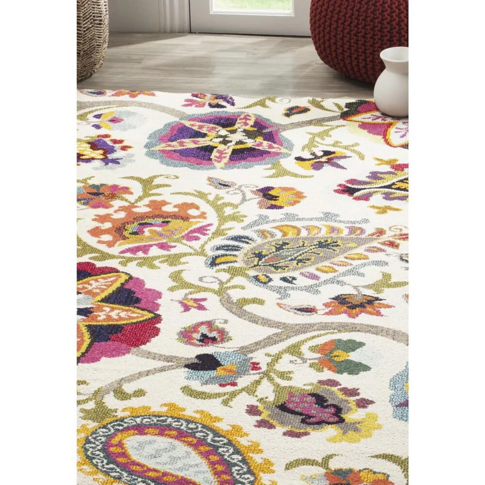 Safavieh Monaco MNC229A-4 4' x 5'7" Ivory/Multi Area Rug