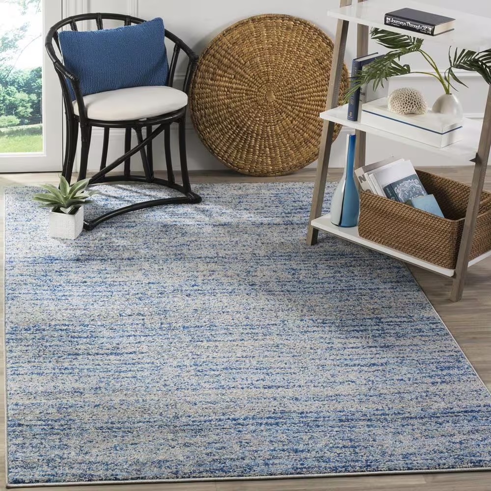 Safavieh Adirondack ADR117D-5 5'1" x 7'6" Blue/Silver Area Rug