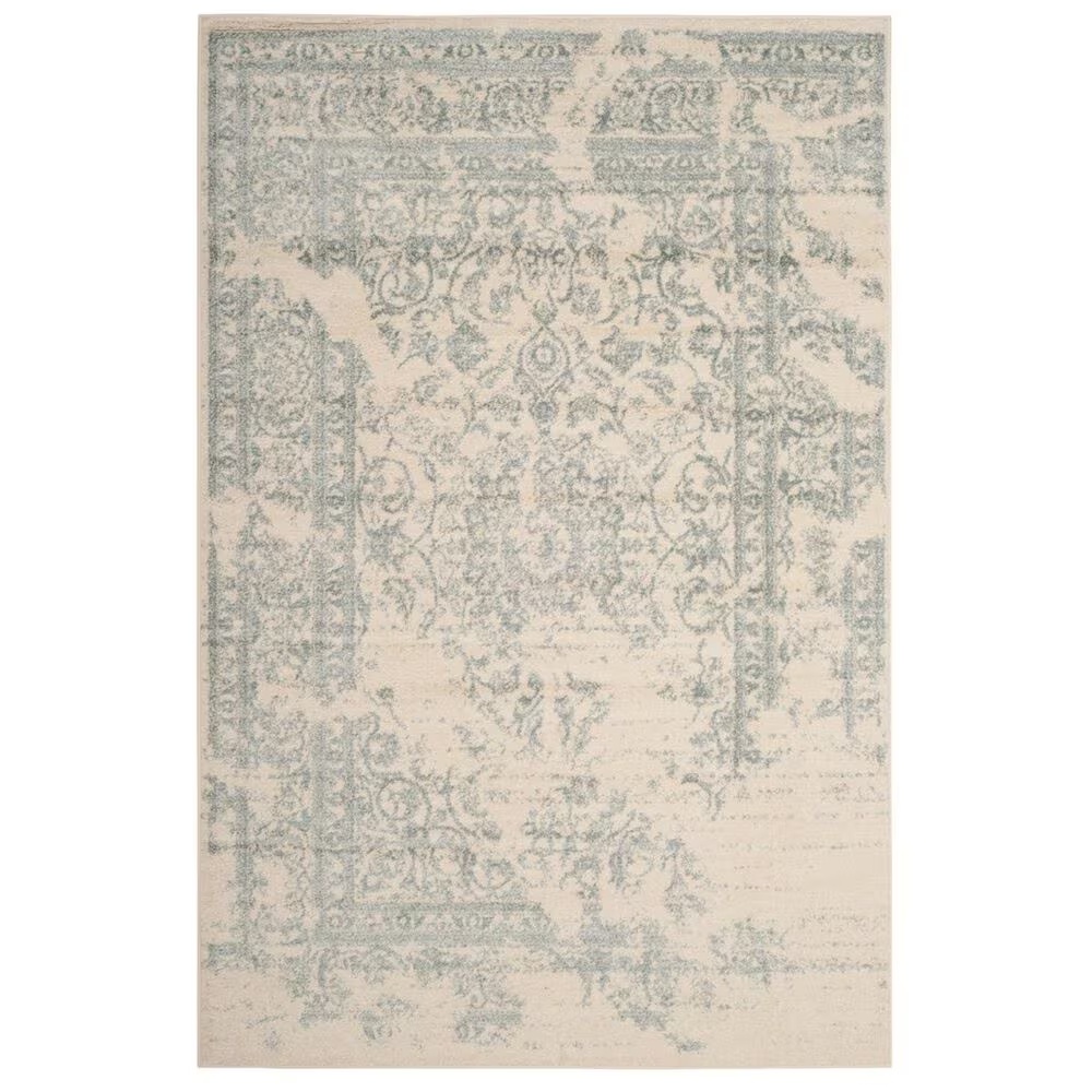 Safavieh Adirondack ADR101S-5 5'1" x 7'6" Ivory/Slate Area Rug
