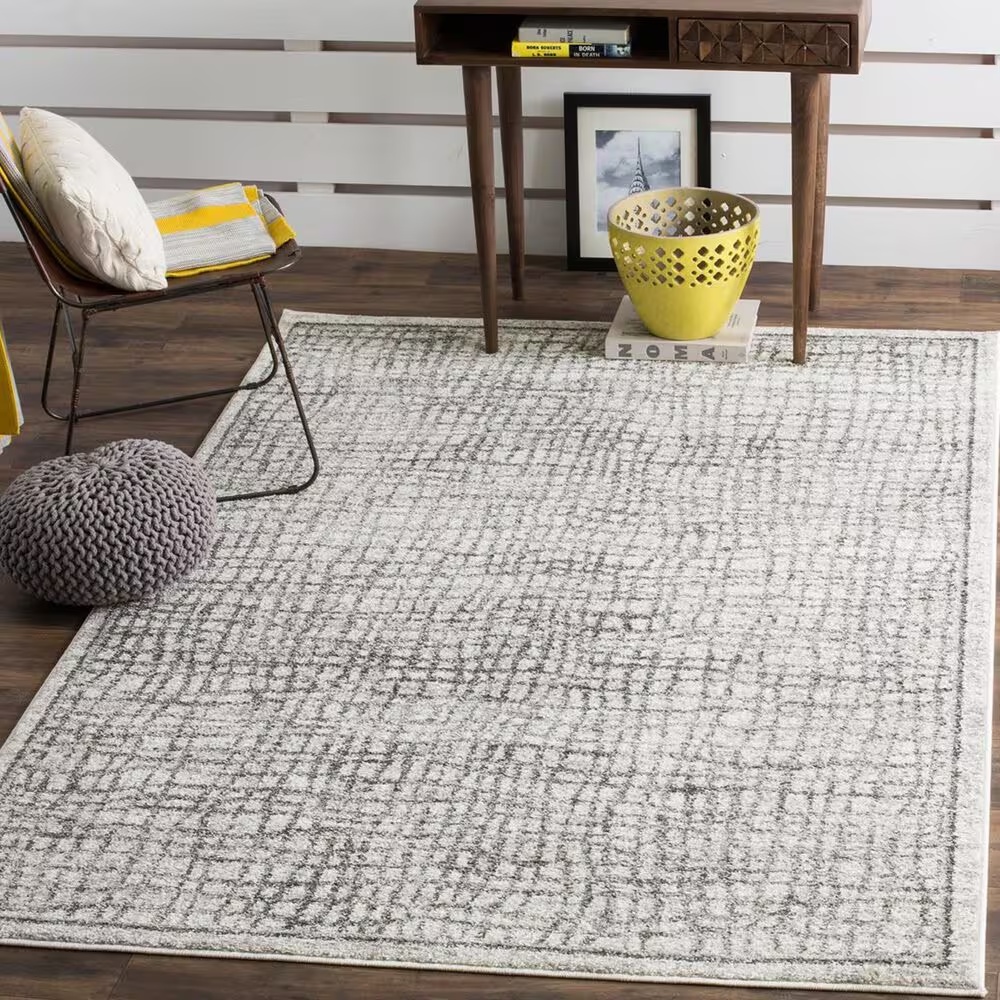 Safavieh Adirondack ADR103B-5 5'1" x 7'6" Silver/Ivory Area Rug