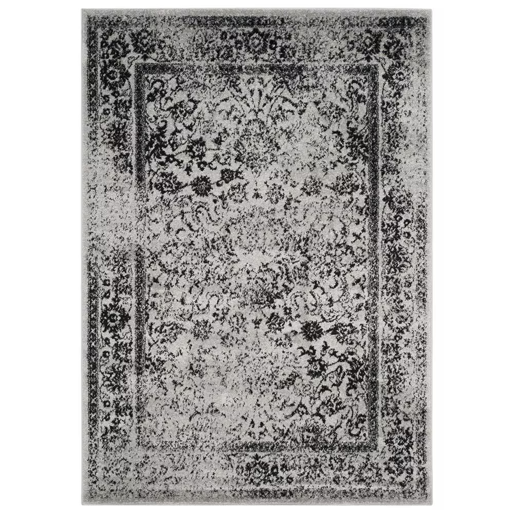Safavieh Adirondack ADR109B-5 5'1" x 7'6" Grey/Black Area Rug