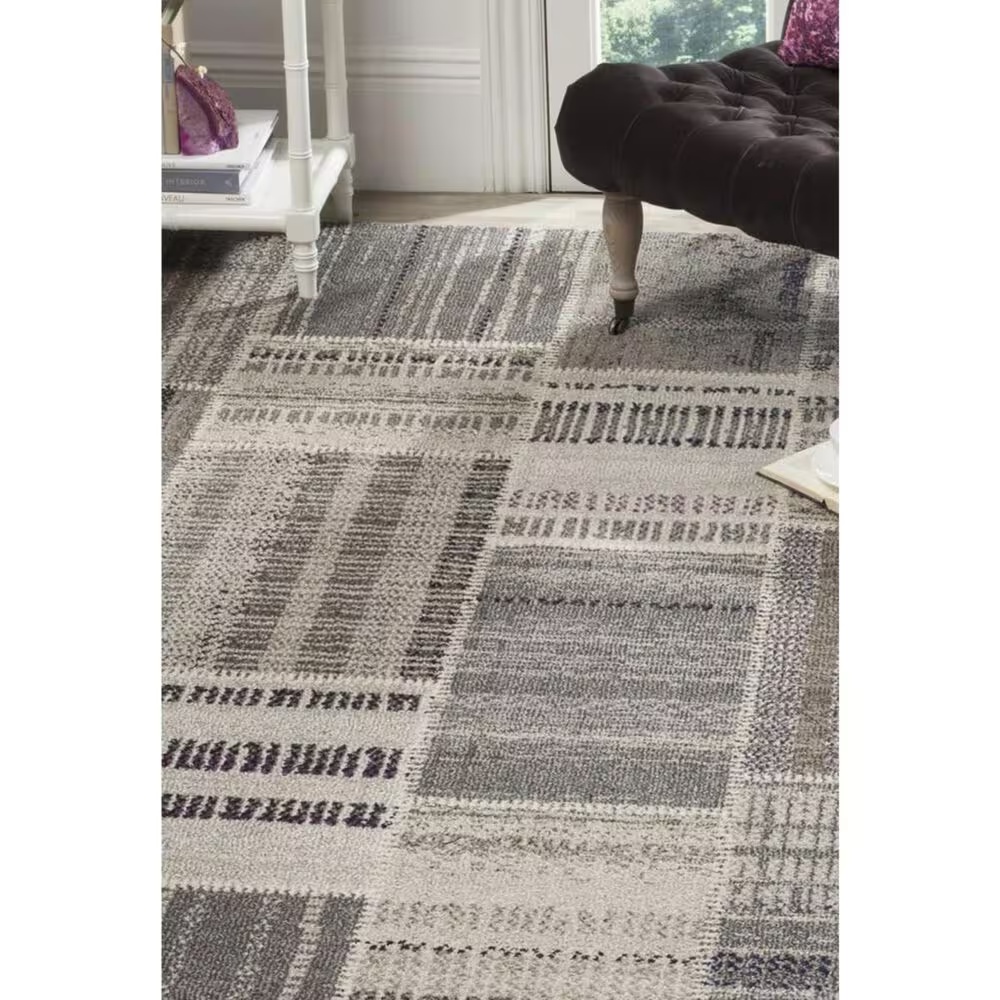 Safavieh Monaco MNC215G-5 5'1" x 7'7" Grey/Multi Area Rug