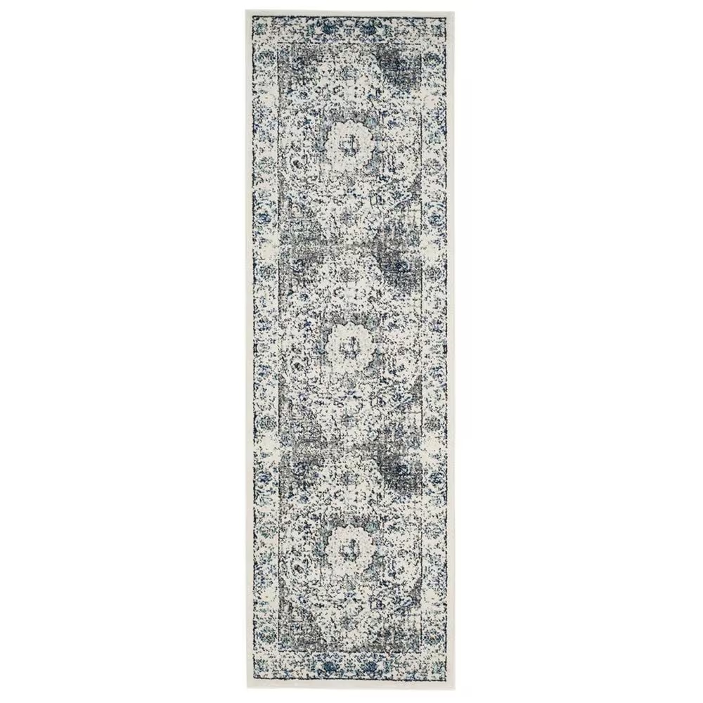 Safavieh Evoke EVK220D 2'2" x 5' Grey and Ivory Runner