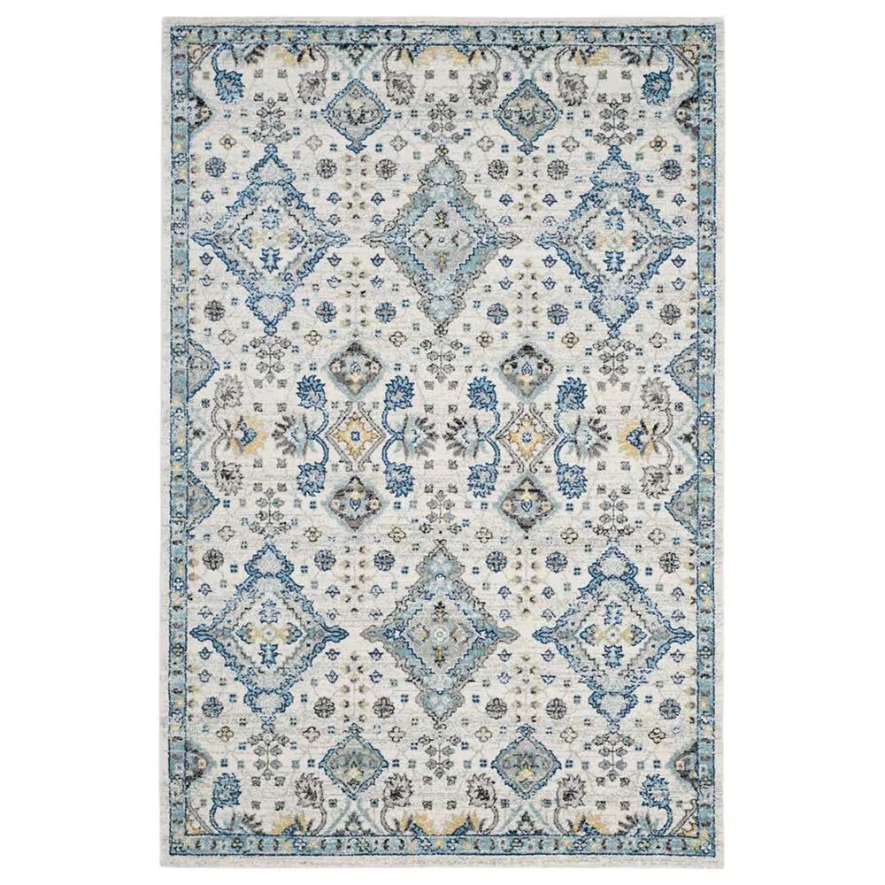 Safavieh Evoke EVK224C 10' x 14' Ivory and Light Blue Area Rug