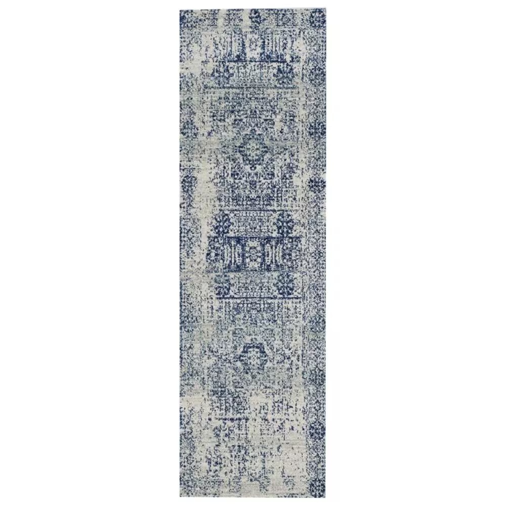 Safavieh Evoke EVK260C 2'2" x 5' Ivory and Blue Runner