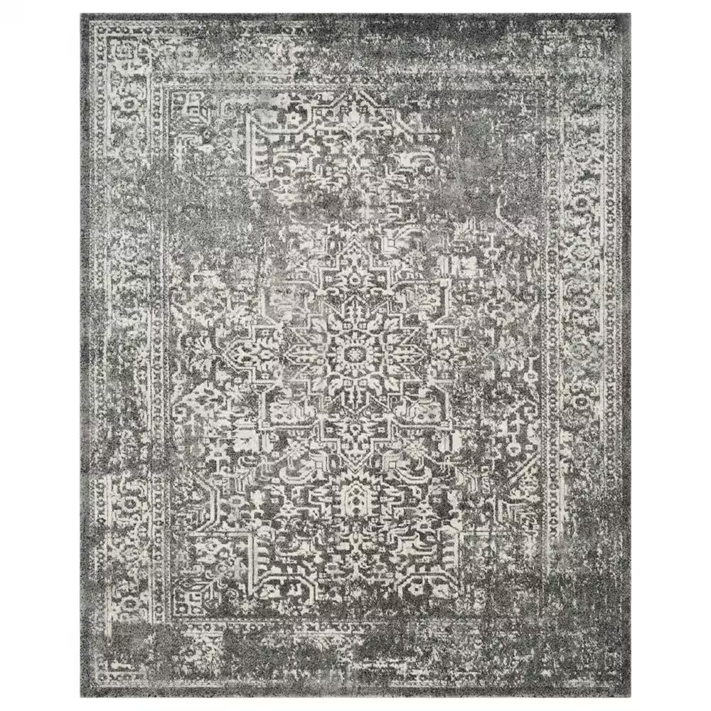 Safavieh Evoke EVK256D 10' x 14' Grey and Ivory Area Rug