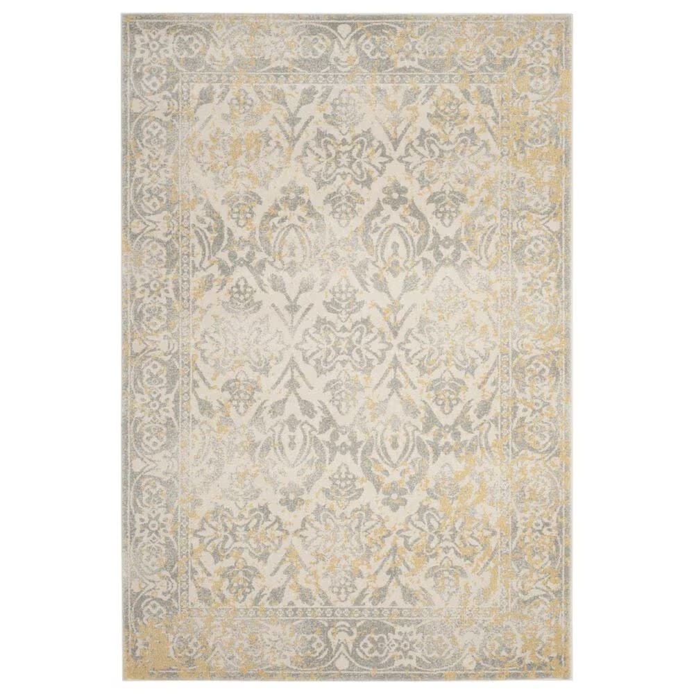 Safavieh Evoke EVK264D 10' x 14' Ivory and Grey Area Rug