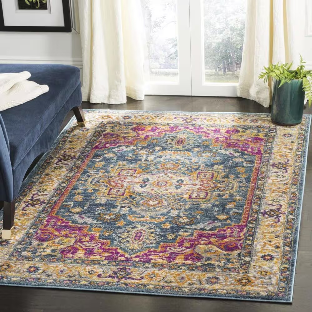 Safavieh Madison MAD202M-3 3' x 5' Multicolor Area Rug
