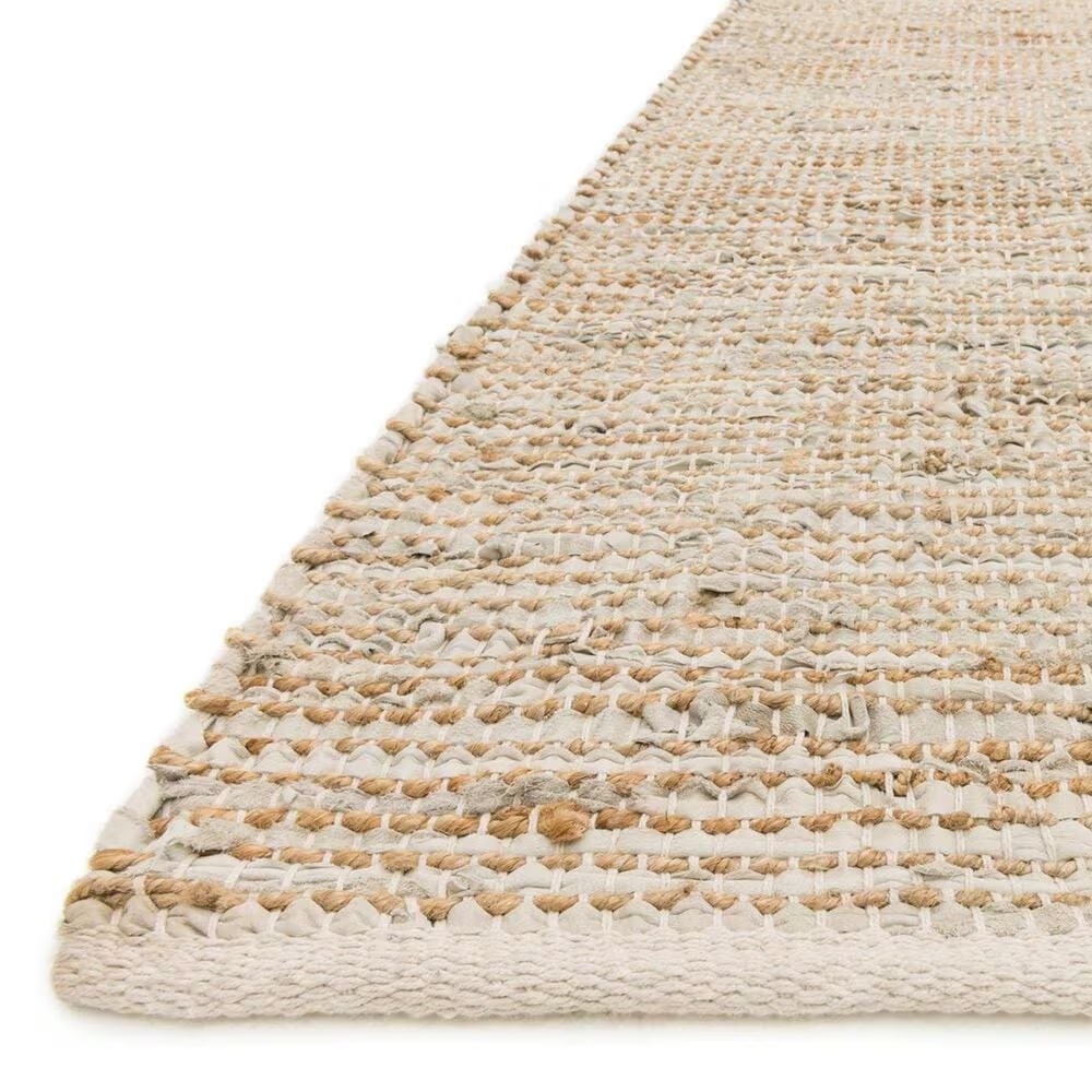 Loloi Edge ED-01 7'9" x 9'9" Ivory Area Rug