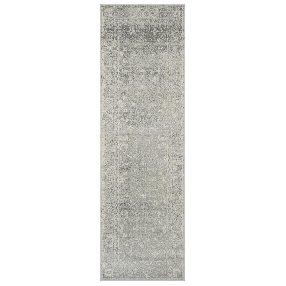 Safavieh Evoke EVK270Z 2'2" x 9' Silver and Ivory Runner