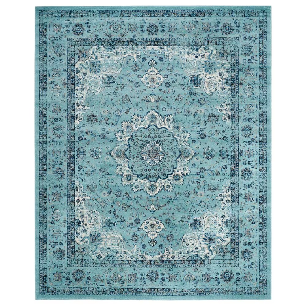 Safavieh Evoke EVK220E 10' x 14' Light Blue Area Rug