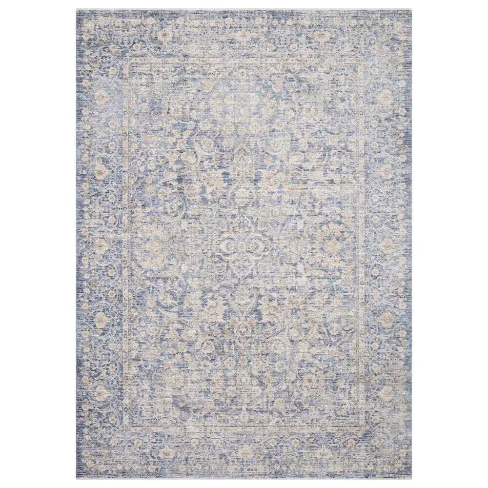 Loloi Pandora PAN-01 7'10" x 10'6" Blue and Gold
