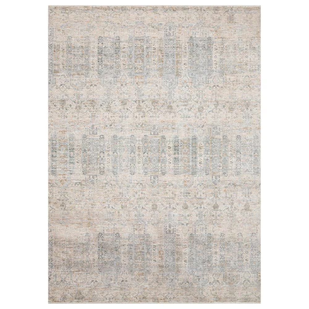 Loloi Pandora PAN-02 5' x 8' Ivory and Mist