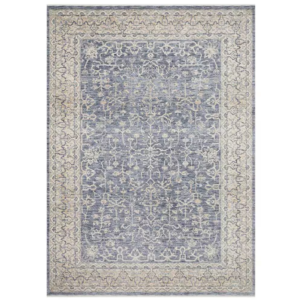 Loloi Pandora PAN-04 2' x 3'4" Dark Blue and Ivory