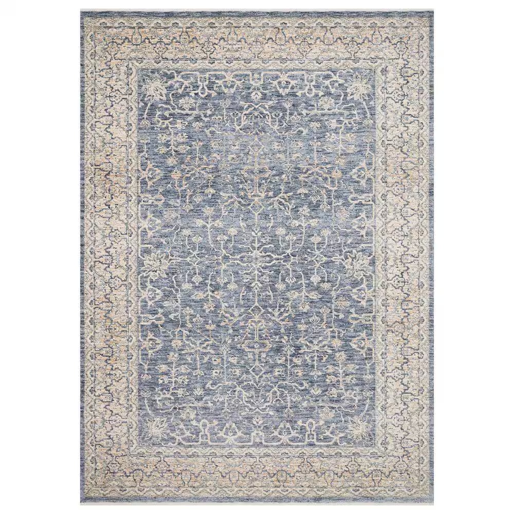 Loloi Pandora PAN-04 7'10" x 10'6" Dark Blue and Ivory