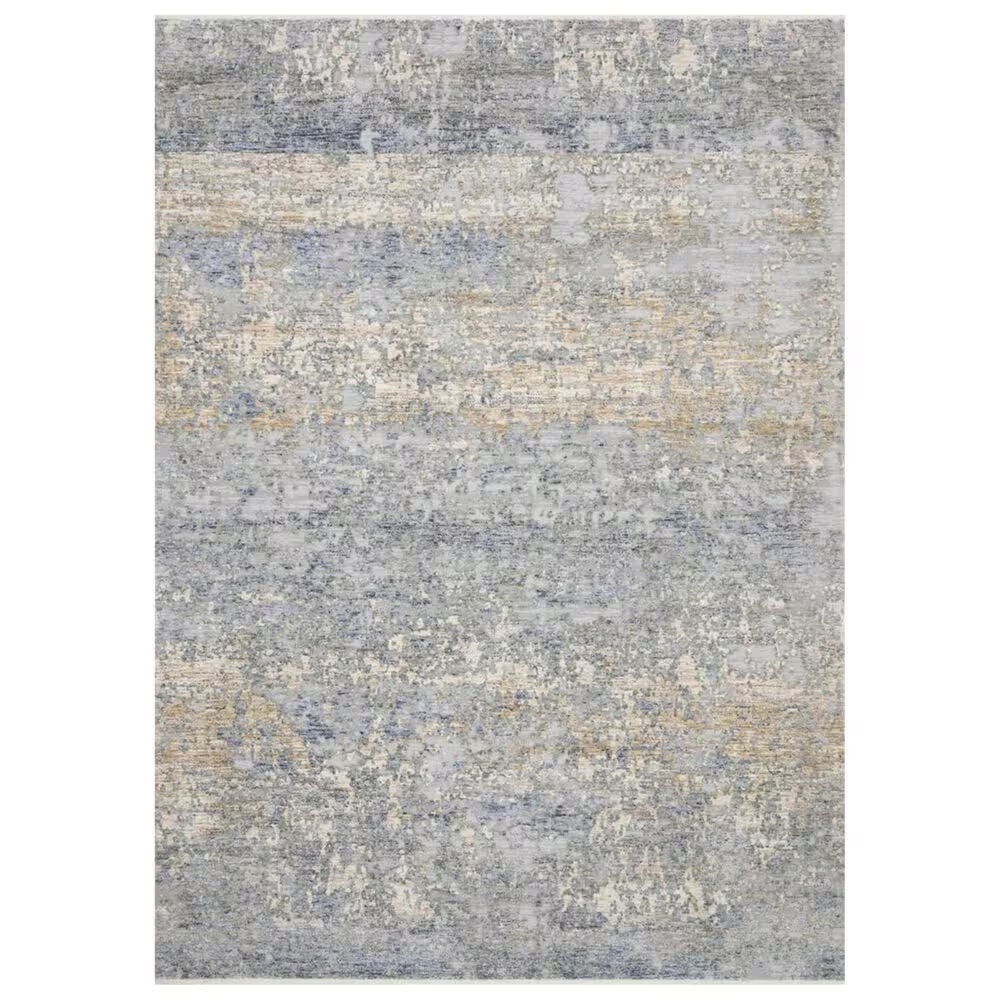 Loloi Pandora PAN-05 3'9" x 5'9" Blue and Gold