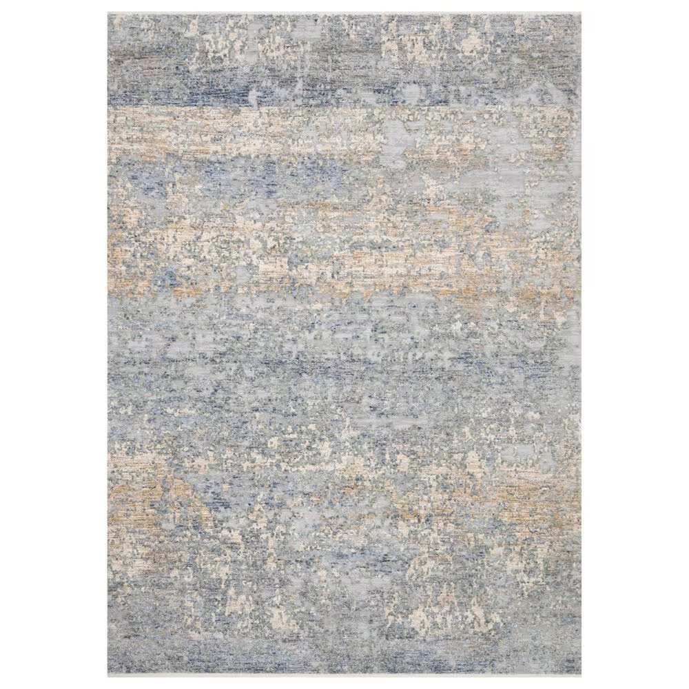 Loloi Pandora PAN-05 7'10" x 10'6" Blue and Gold