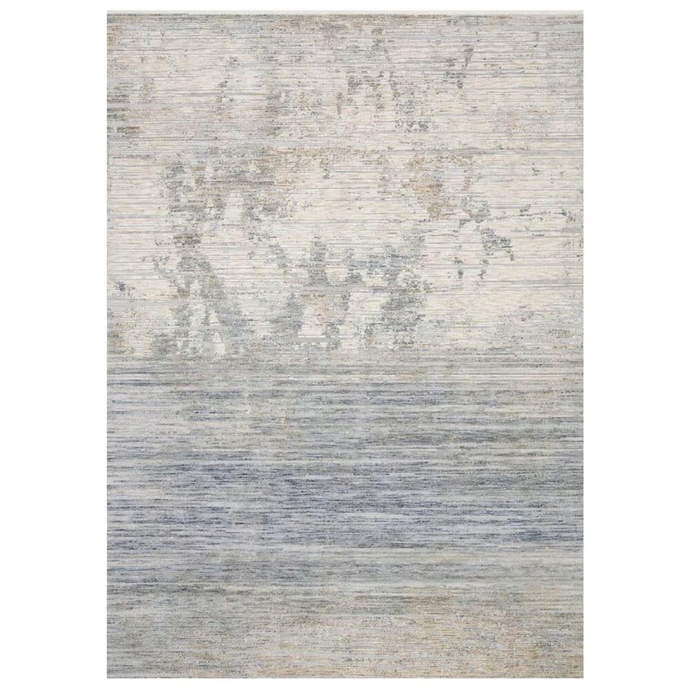 Loloi Pandora PAN-06 2'6" x 10' Ivory and Blue