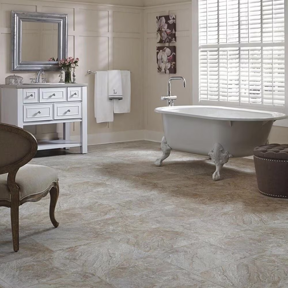 Mannington Century Pebble 18" x 18" Luxury Vinyl Tile