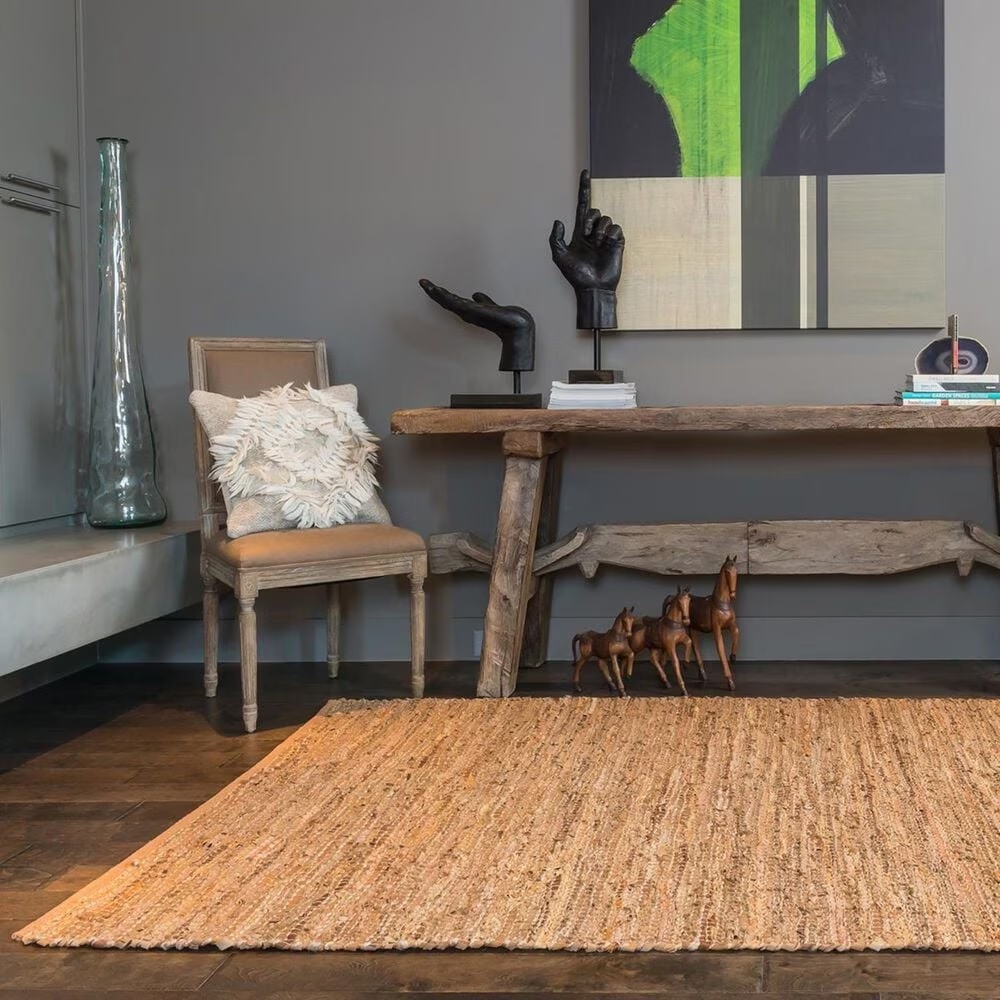 Loloi Edge ED-01 7'9" x 9'9" Tan Area Rug