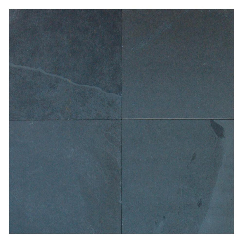 MS International Montauk Black 12" x 24" Gauged Natural Stone Tile