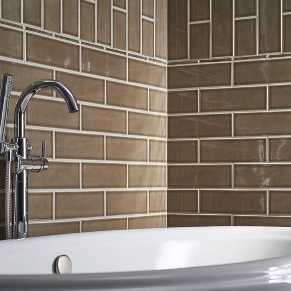 MS International Highland Park Artisan Taupe 4" x 12" Ceramic Tile