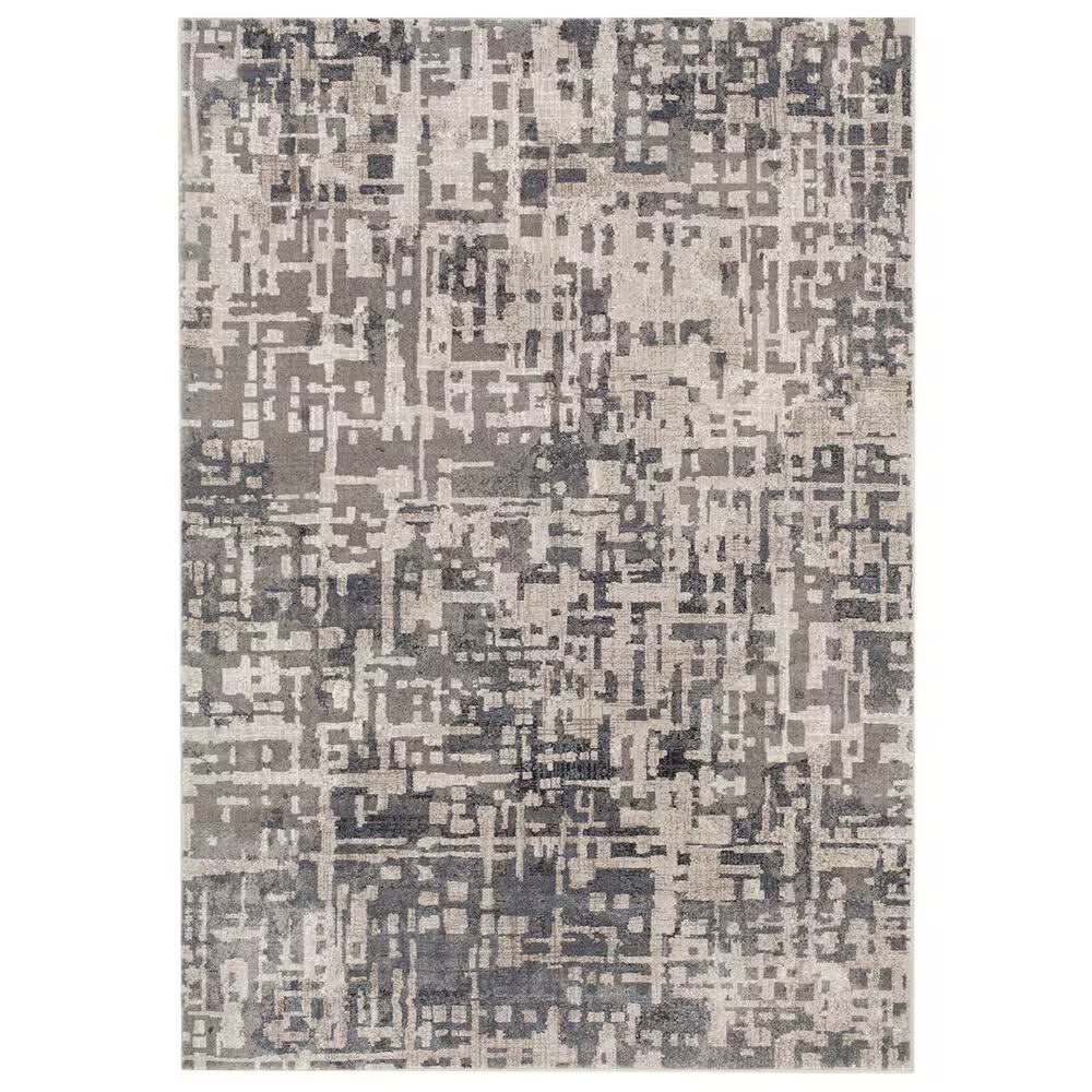 Trisha Yearwood Rug Collection Trisha Yearwood Enjoy Alair 7'10" x 9'10" Oyster and Chalk Area Rug
