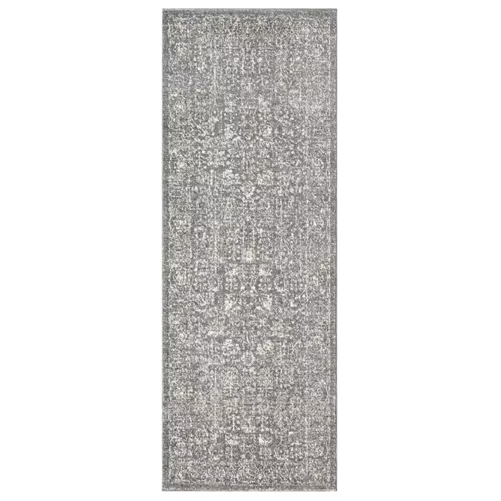 Surya Harput HAP-1029 2'7" x 7'3" Charcoal, Gray and Beige Runner