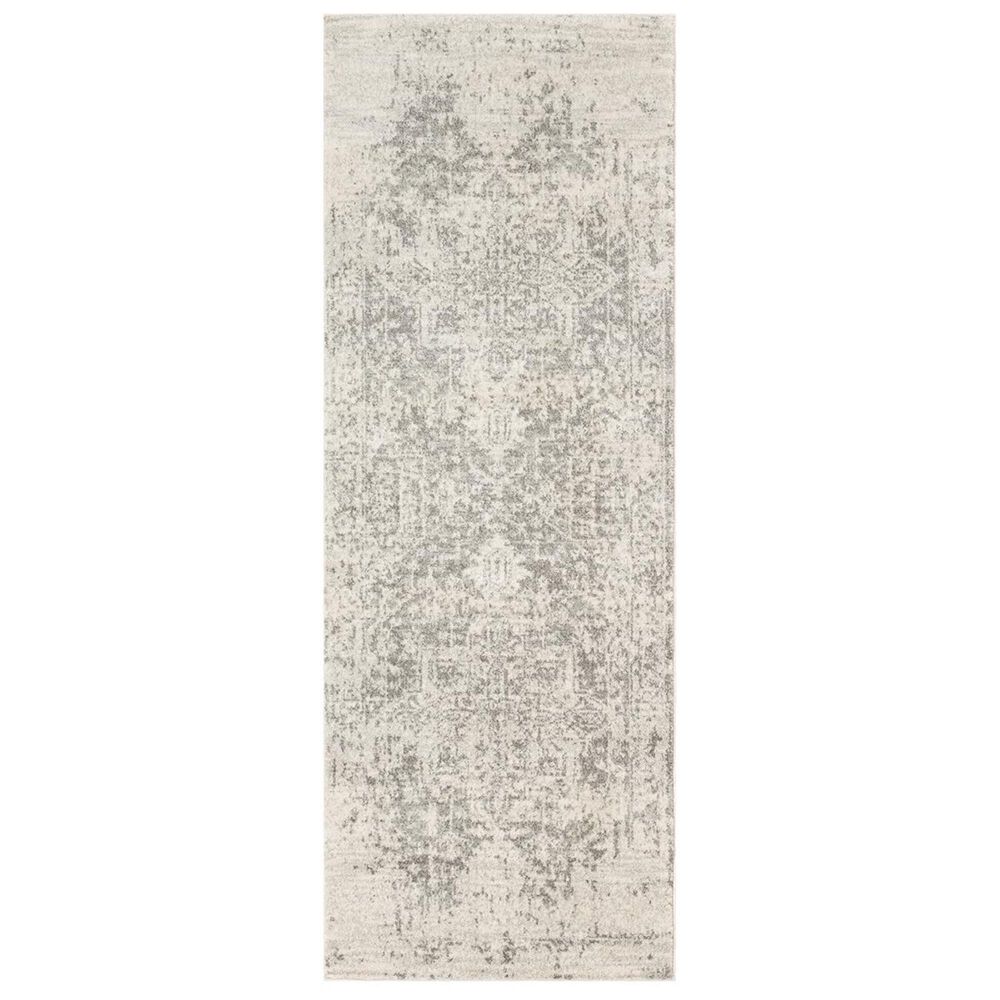 Surya Harput HAP-1024 2'7" x 10'3" Charcoal, Light Gray and Beige Runner