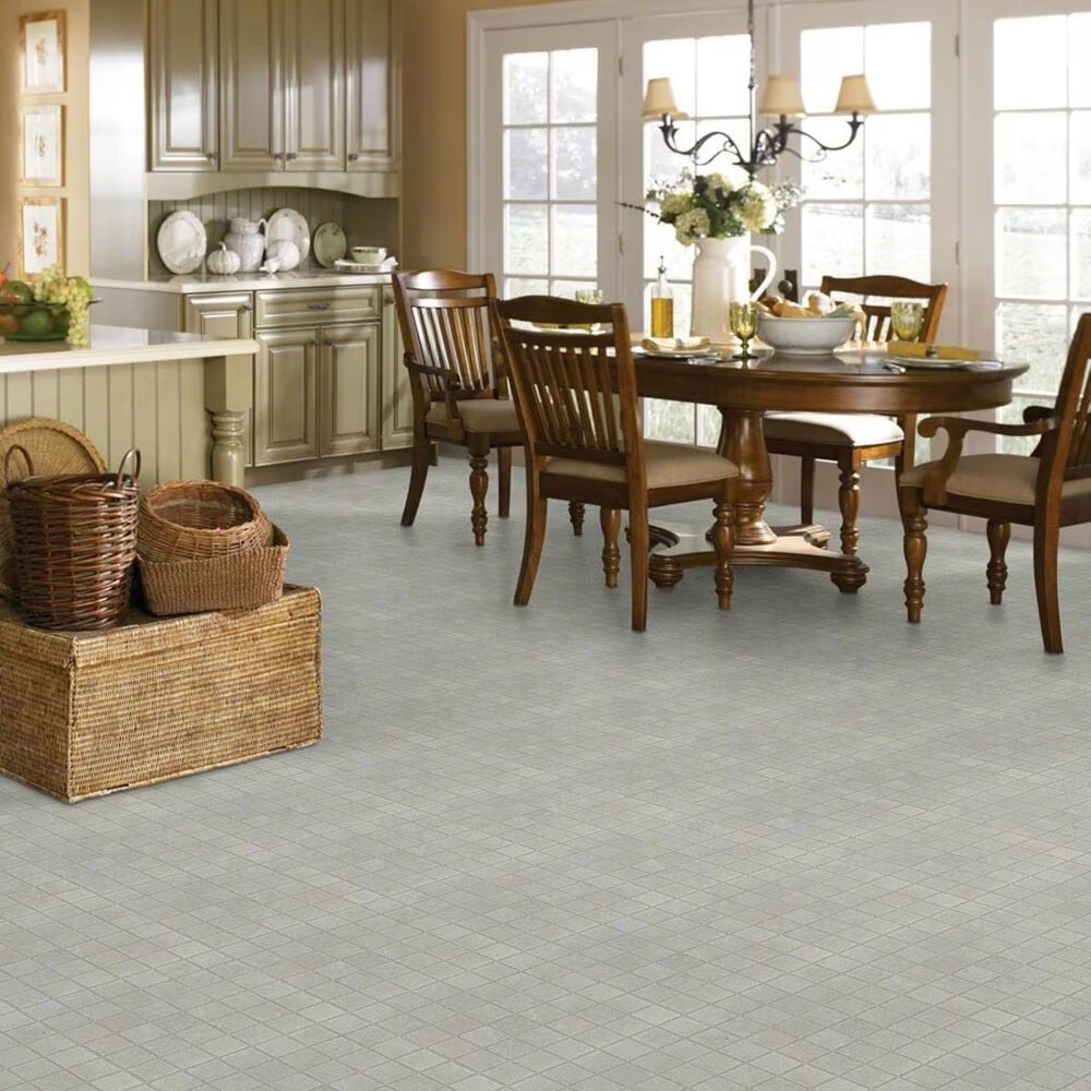 Shaw Oasis Bone 13" x 13" Ceramic Mosaic Tile