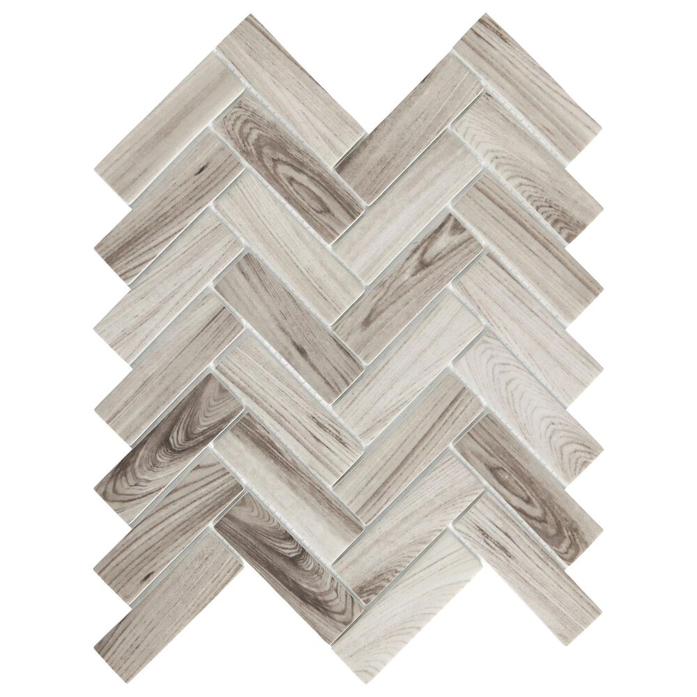 Emser Echo Gray 11" x 13" Glass Mosaic Sheet