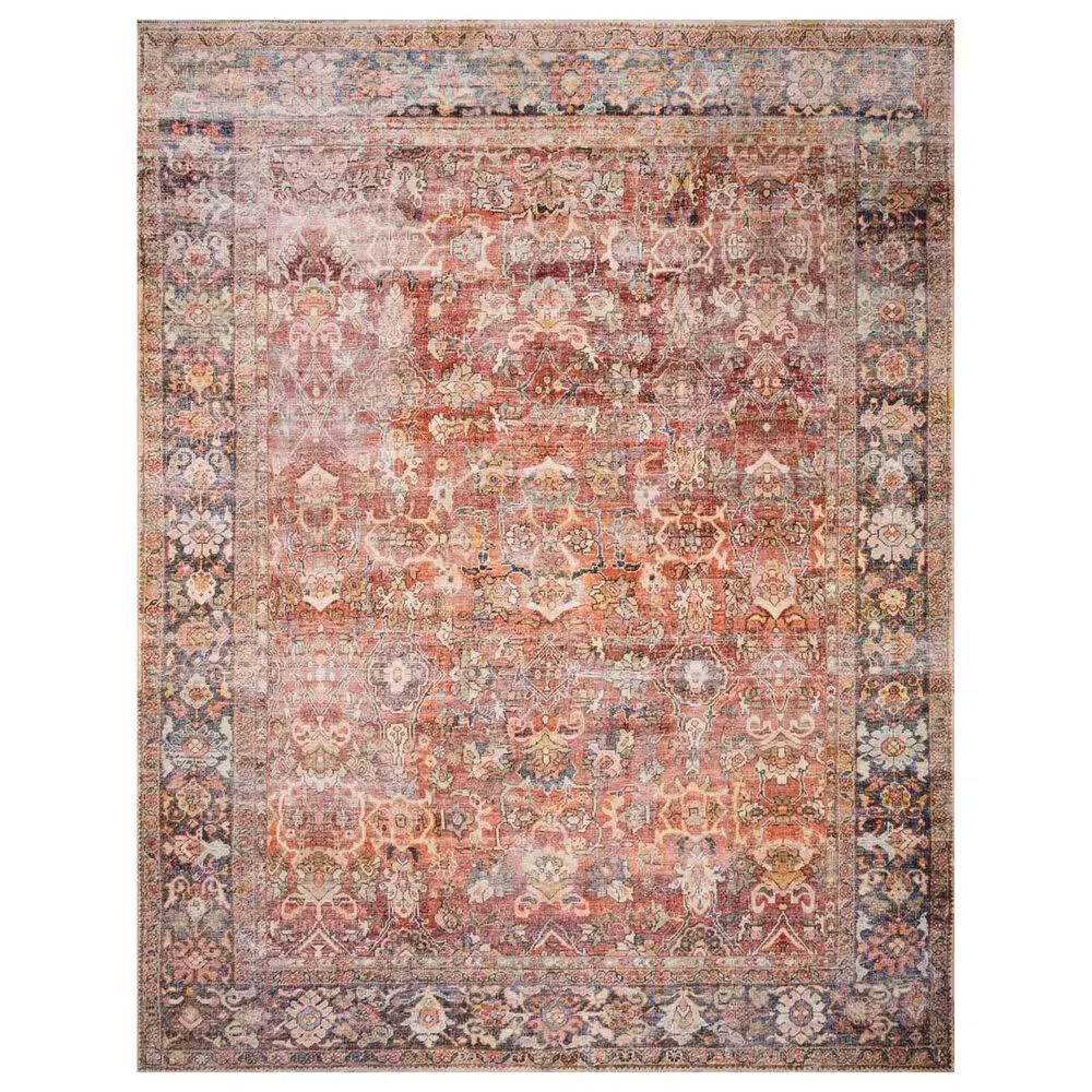 Loloi II Layla LAY-02 9' x 12' Spice and Marine Area Rug