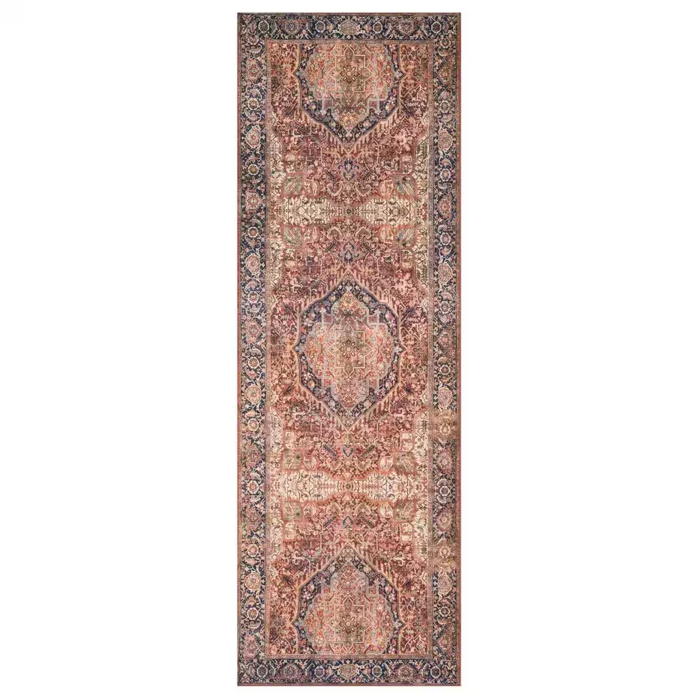 Loloi II Layla LAY-08 2' x 5' Red and Navy Runner