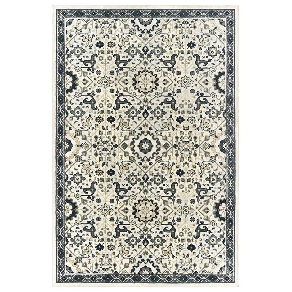 Oriental Weavers Bowen 73J 2'3" x 7'6" Ivory Runner