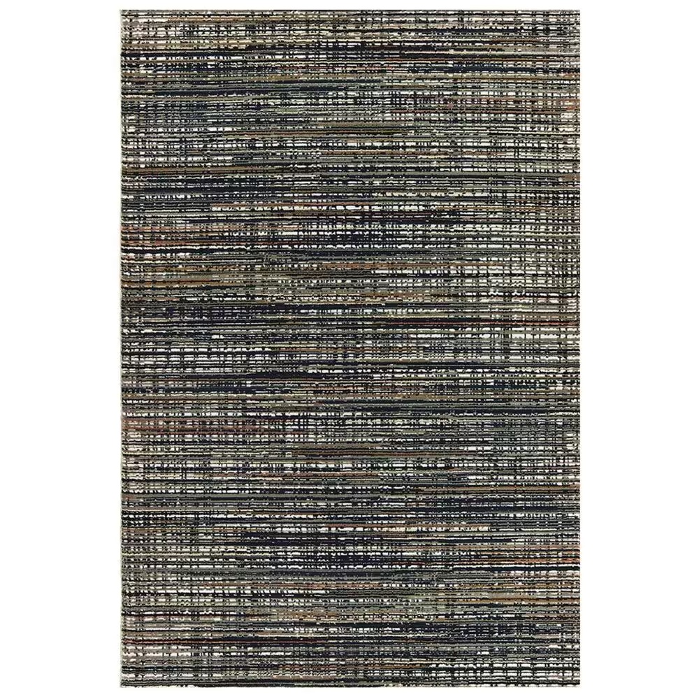 Oriental Weavers Bowen 1332H 5'3" x 7'6" Black Area Rug