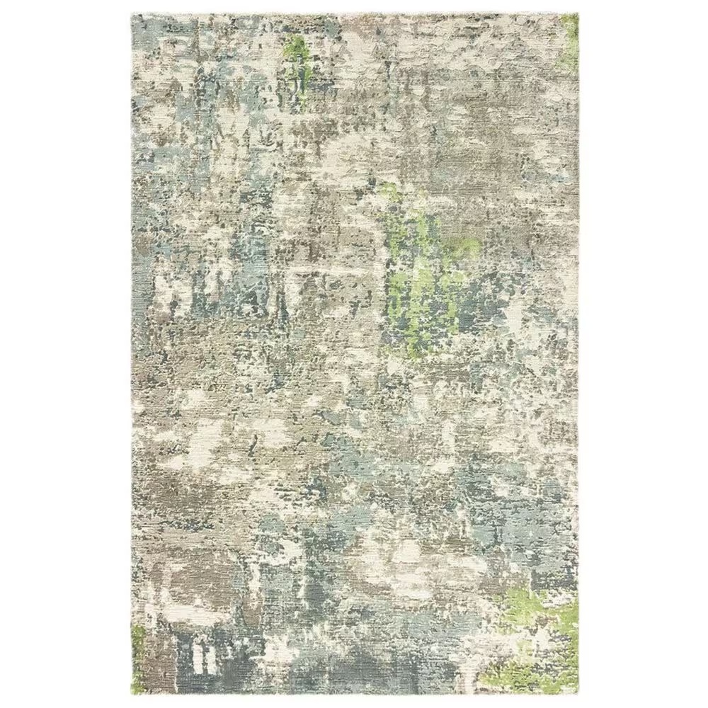 Oriental Weavers Formations 70007 6' x 9' Blue Area Rug