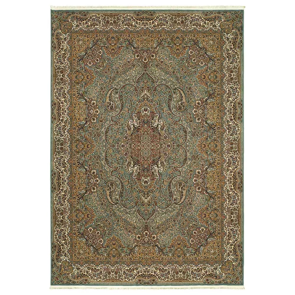 Oriental Weavers Masterpiece 502L 9'10" x 12'10" Blue Area Rug