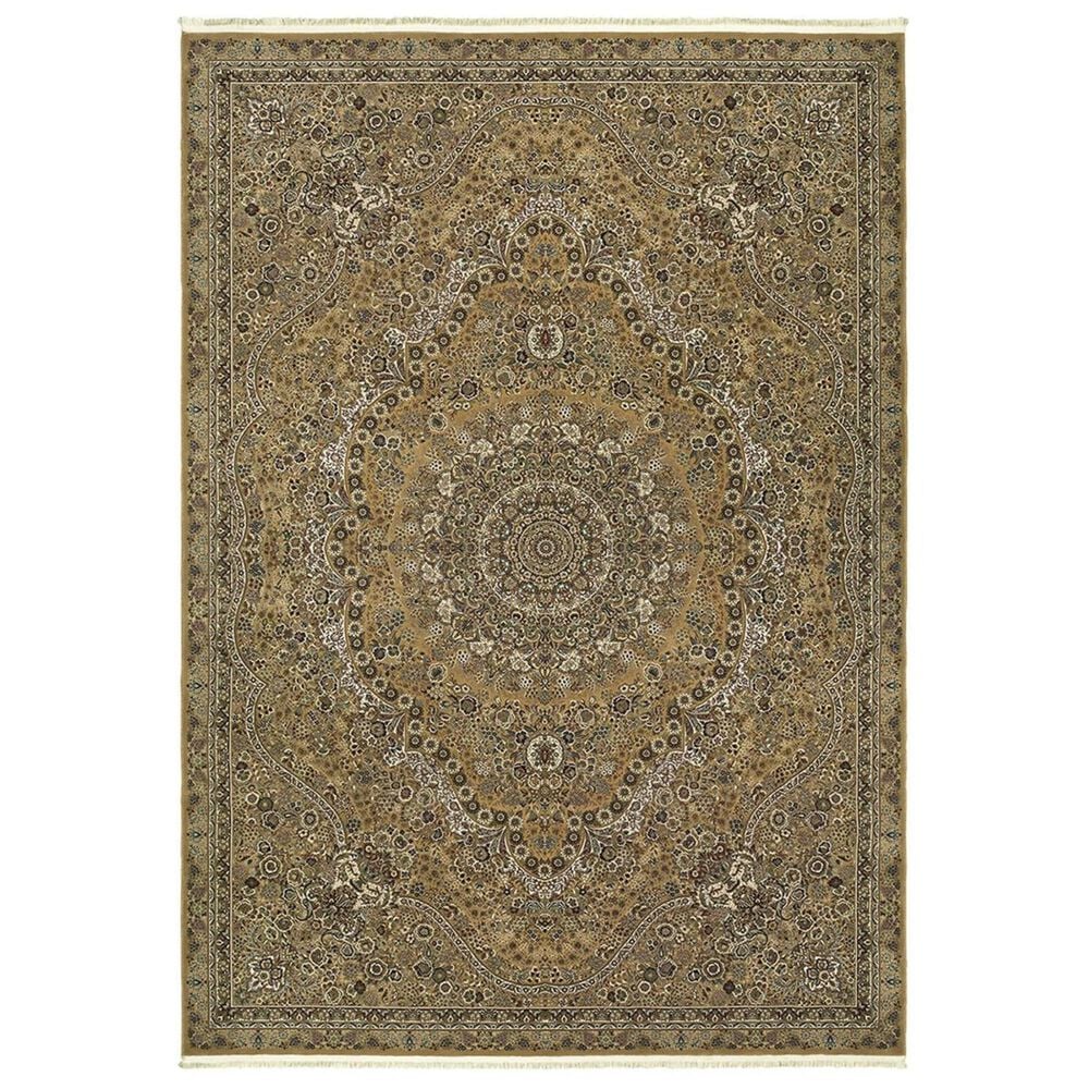 Oriental Weavers Masterpiece 8022J 5'3" x 7'6" Gold Area Rug