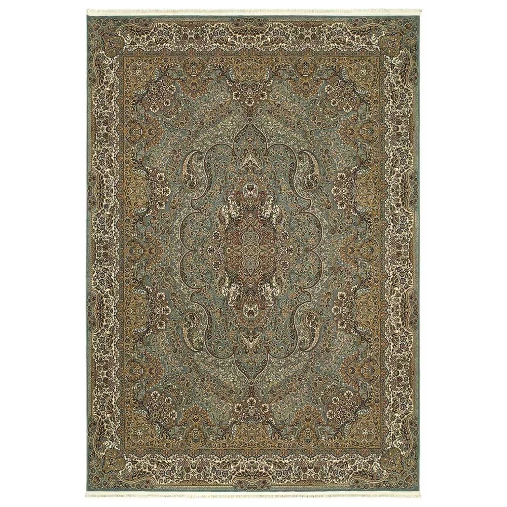 Oriental Weavers Masterpiece 502L 5'3" x 7'6" Blue Area Rug