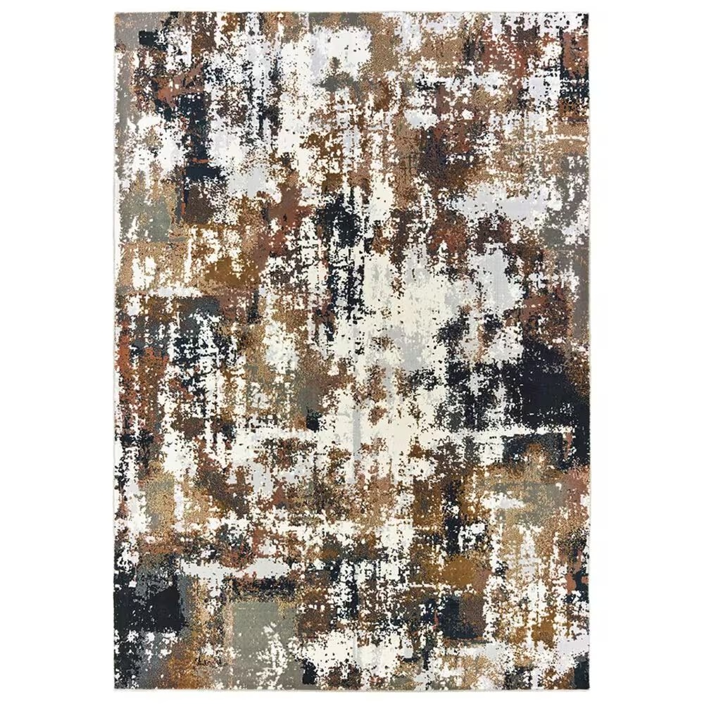Oriental Weavers Bowen 4928X 2'3" x 7'6" Grey Runner