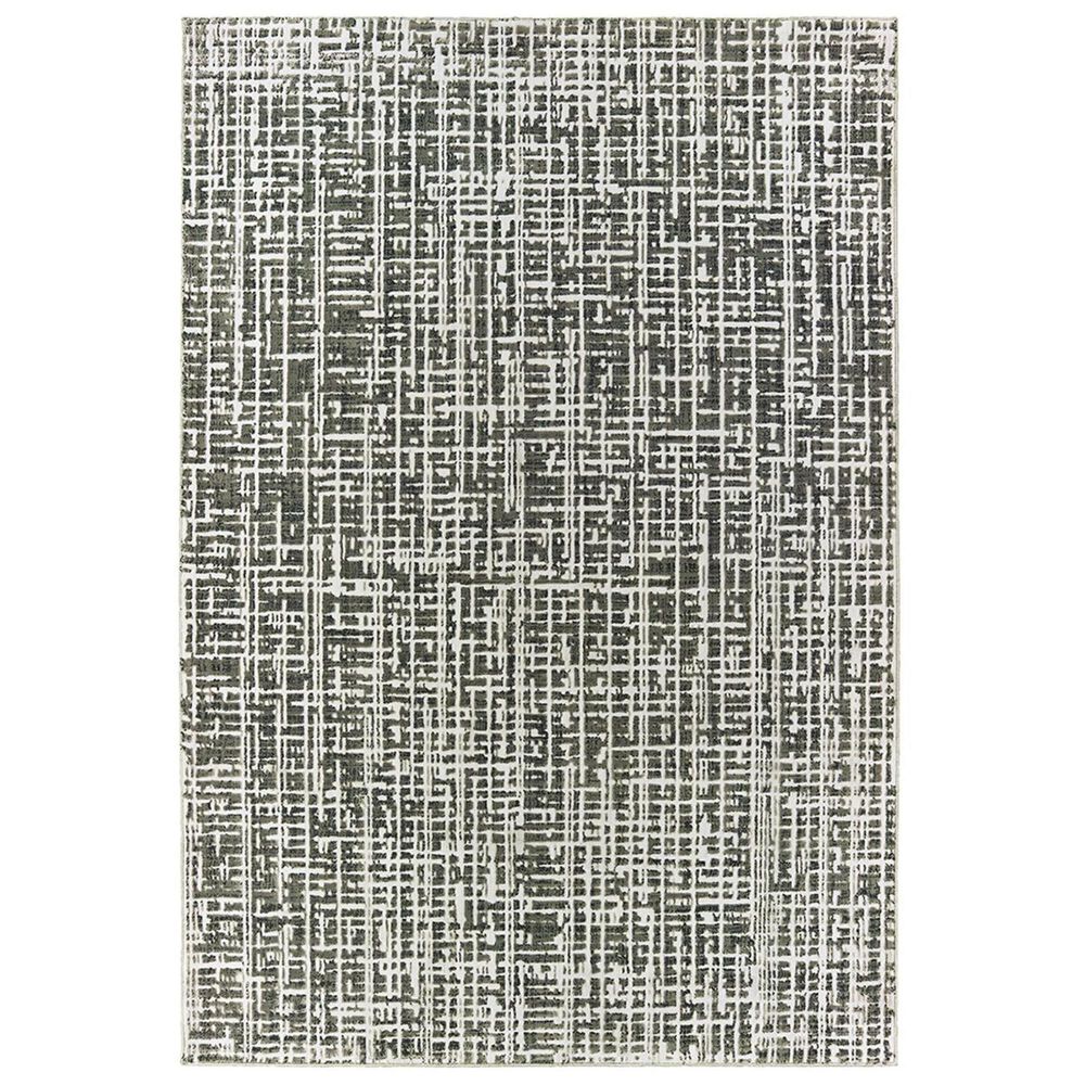 Oriental Weavers Bowen 2066W 2'3" x 7'6" Grey Runner
