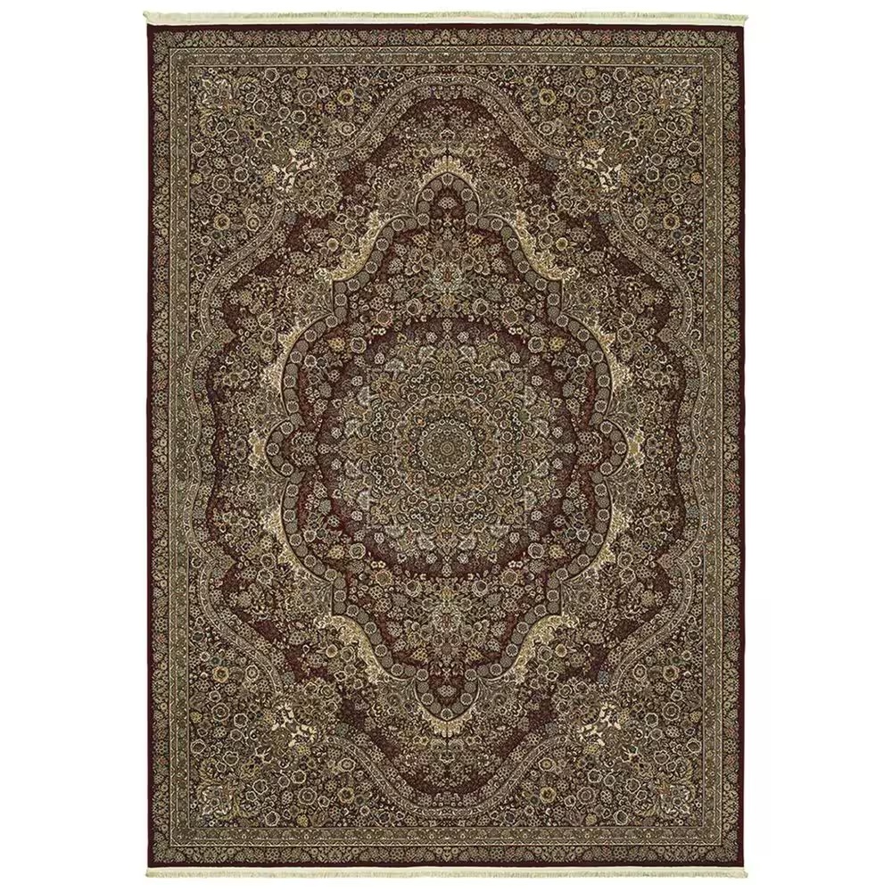 Oriental Weavers Masterpiece 8022R 5'3" x 7'6" Red Area Rug