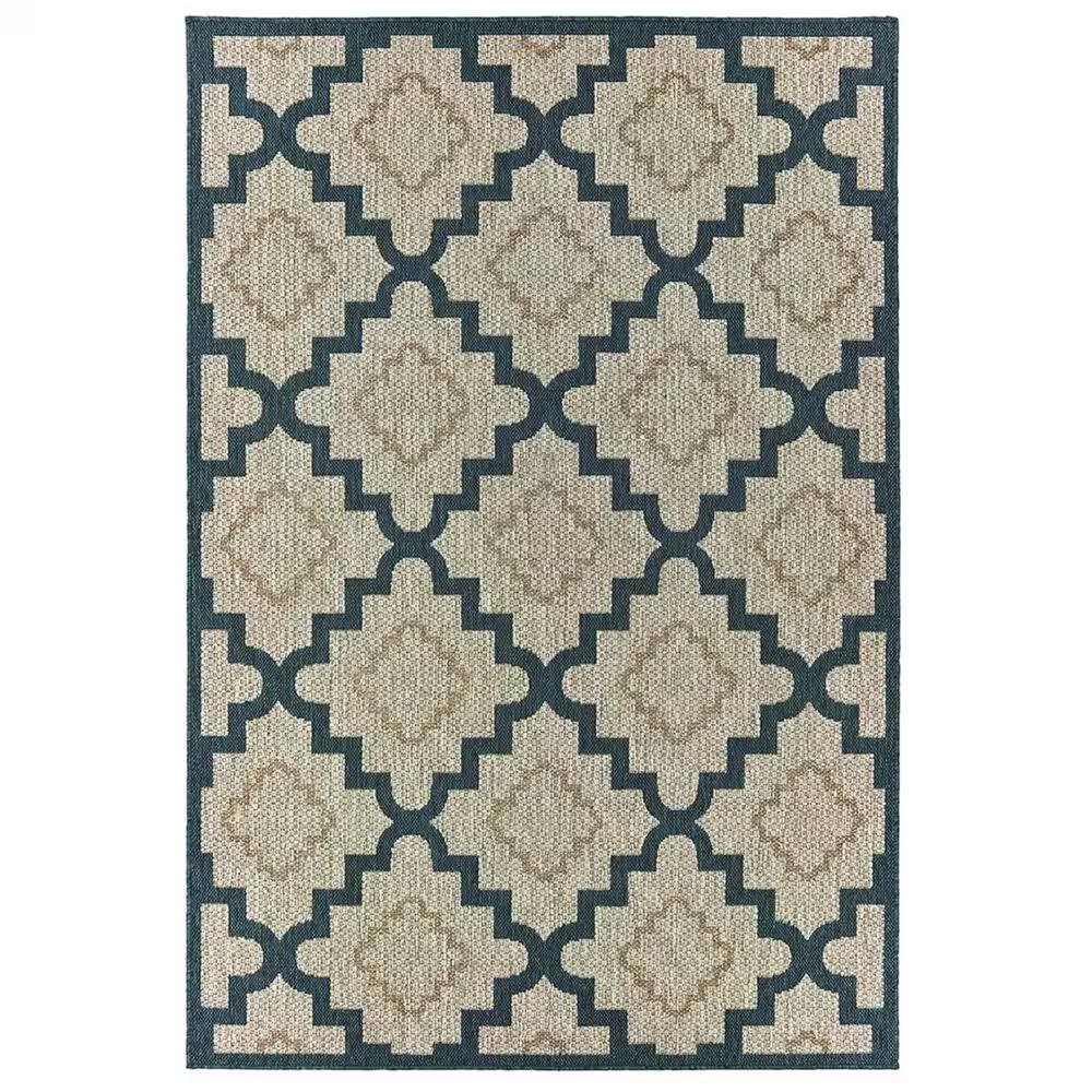 Oriental Weavers Latitude 7'10" x 10' Grey Area Rug