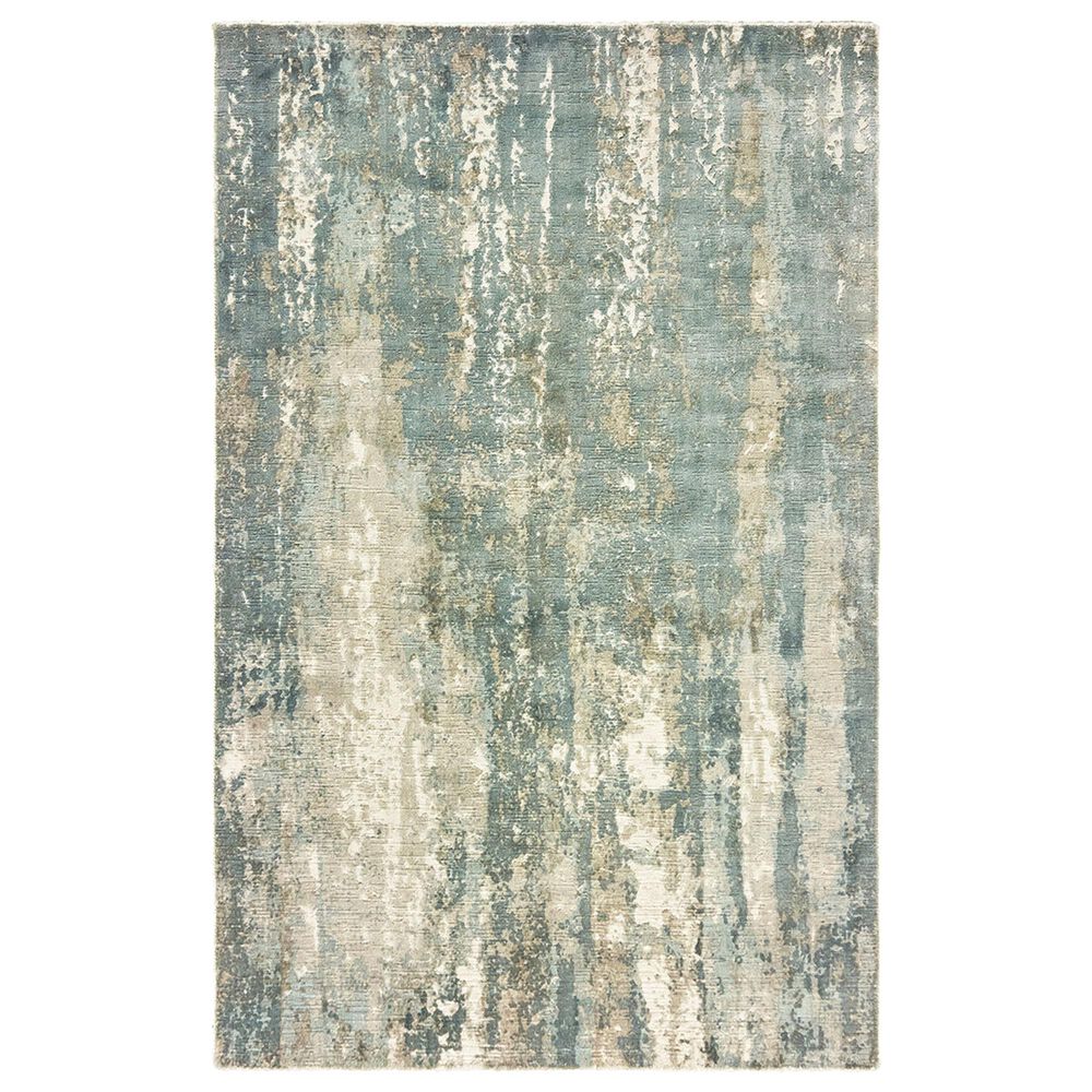 Oriental Weavers Formations 70002 9' x 12' Blue Area Rug