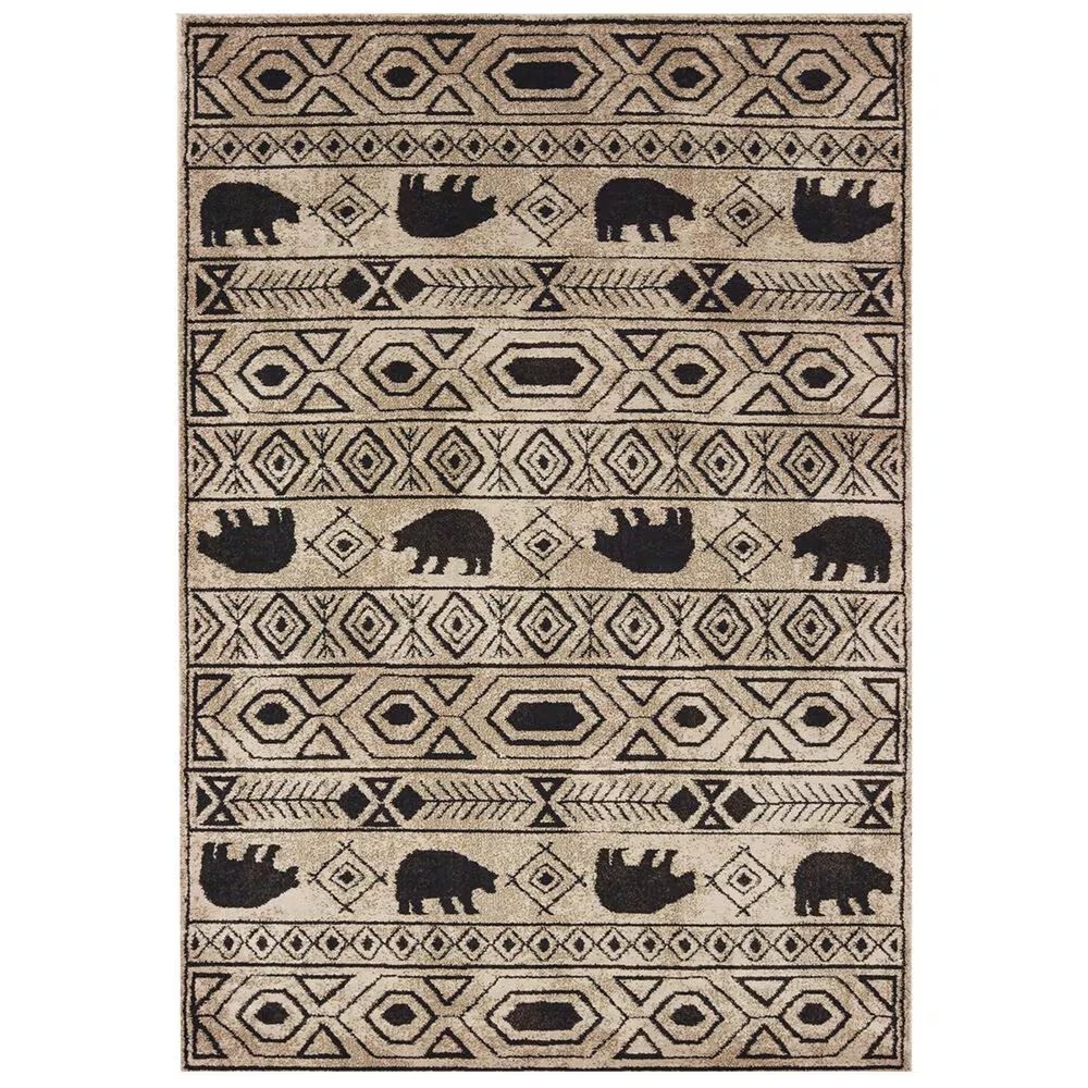 Oriental Weavers Woodlands 9651A 7'10" x 10' Ivory Area Rug